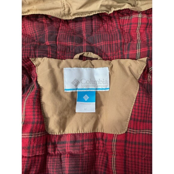 Columbia Men’s Khaki Insulated Wheeler Lodge Jacket Size Medium - Picture 9 of 10